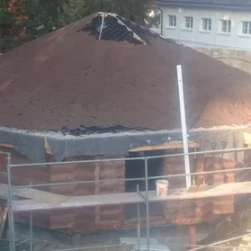 Realizácia strešnej záhrady Realizácia strešnej záhrady